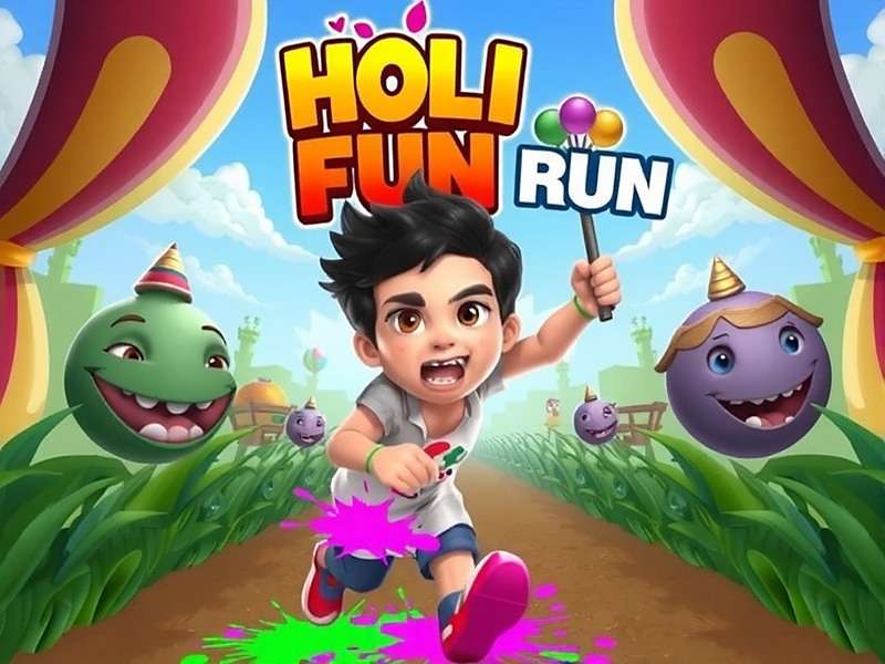 Holi Fun Run Game Cover